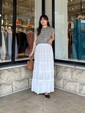 momoさん(レディース・159cm)の春コーディネート