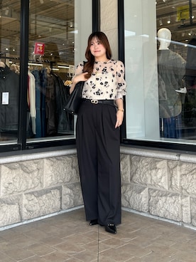 momoさん（レディース・159cm）の春コーディネート