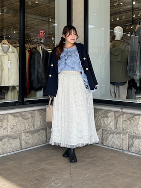 momoさん(レディース・159cm)の春コーディネート