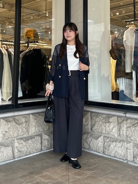 momoさん（レディース・159cm）の夏コーディネート