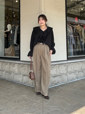 momoさん（レディース・159cm）の春コーディネート