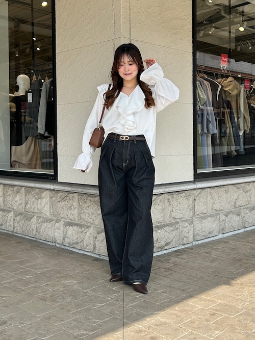 2タックデニム（デニムパンツ）｜Thevon（ゼボン）のファッション通販