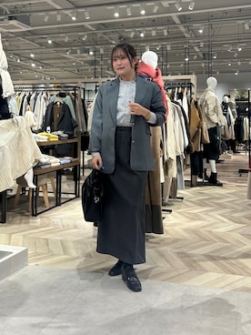 momoさん(レディース・159cm)の冬コーディネート