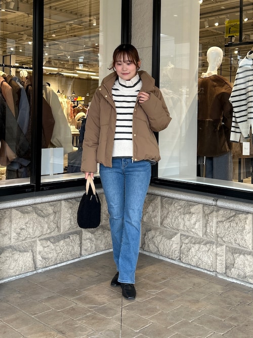 BACKスリットハイネックニットプルオーバー