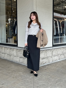 momoさん（レディース・159cm）の春コーディネート