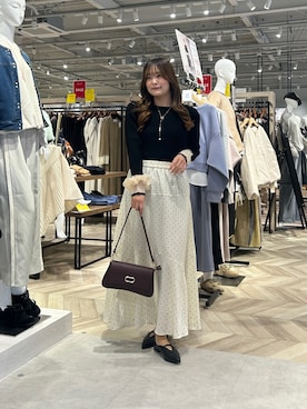 momoさん(レディース・159cm)の冬コーディネート