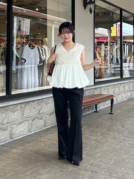 momoさん（レディース・159cm）の秋コーディネート
