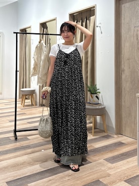 「Thevon（ゼボン）のアイテム」を使った、momoさん（レディース・159cm）の夏コーディネート