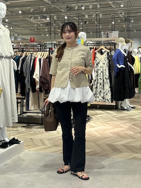 momoさん（レディース・159cm）の夏コーディネート