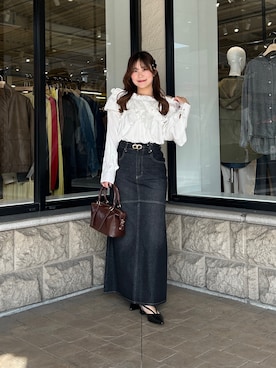 momoさん(レディース・159cm)の春コーディネート