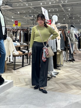 momoさん（レディース・159cm）の春コーディネート