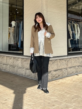 momoさん(レディース・159cm)の春コーディネート