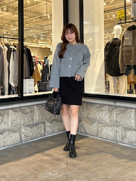 momoさん（レディース・159cm）の秋コーディネート