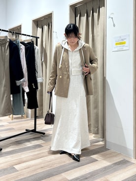 momoさん（レディース・159cm）の春コーディネート