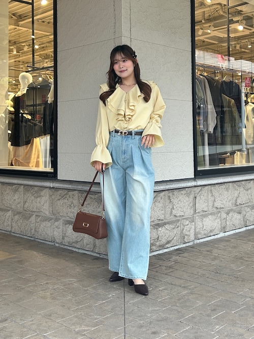 2タックデニム（デニムパンツ）｜Thevon（ゼボン）のファッション通販