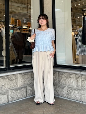 momoさん（レディース・159cm）の秋コーディネート