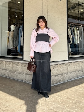 momoさん(レディース・159cm)の春コーディネート
