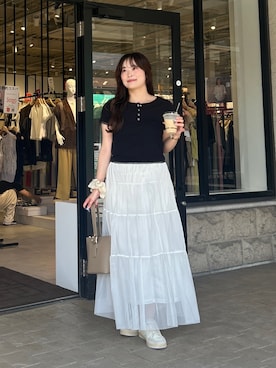 momoさん(レディース・159cm)の夏コーディネート