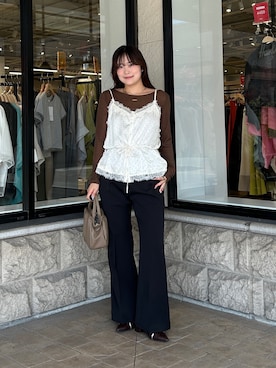 momoさん（レディース・159cm）の秋コーディネート