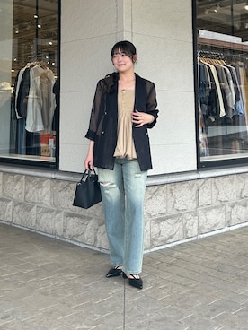 momoさん(レディース・159cm)の春コーディネート