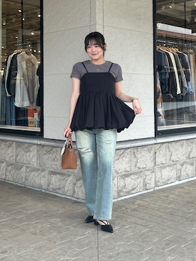momoさん(レディース・159cm)の春コーディネート