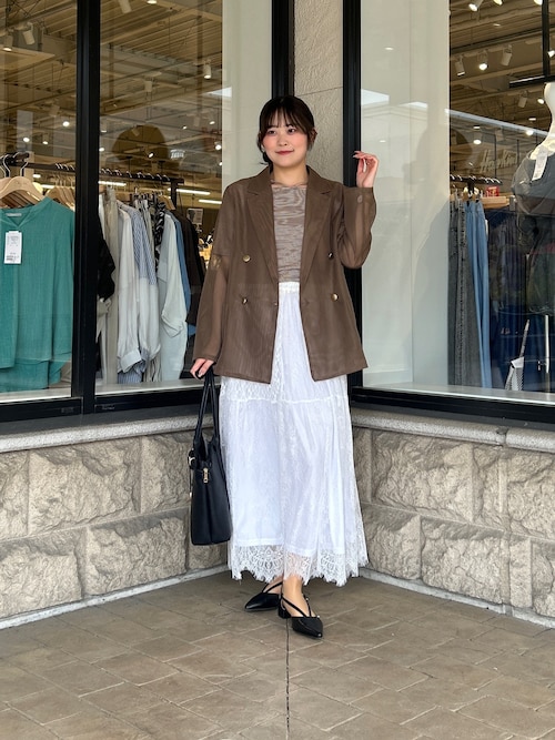 セール】レースティアードスカート（スカート）｜Thevon（ゼボン）の