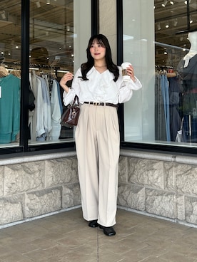 momoさん（レディース・159cm）の春コーディネート