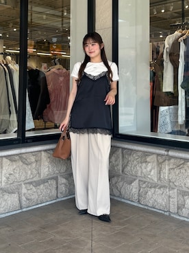 momoさん(レディース・159cm)の春コーディネート