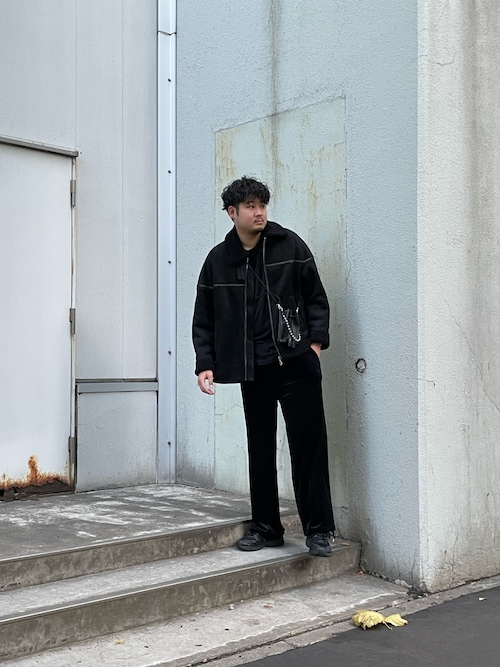 Lui's（ルイス）の「フェイクムートンブルゾン（）」 - WEAR