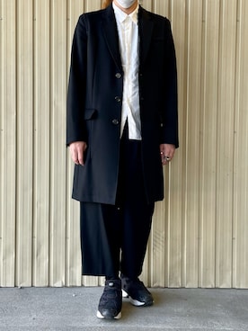 「COMME des GARCONS HOMME DEUX（コムデギャルソンオムドゥ）のアイテム」を使った、kazuhoさん（メンズ・165cm）の春コーディネート