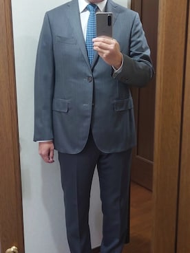 「コルネリアーニ」｜corneliani manさん（メンズ・178cm）の秋コーディネート