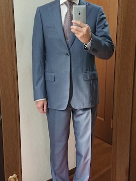 「コルネリアーニ」｜corneliani manさん（メンズ・178cm）の春コーディネート
