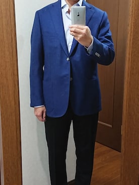 「コルネリアーニ」｜corneliani manさん（メンズ・178cm）の春コーディネート