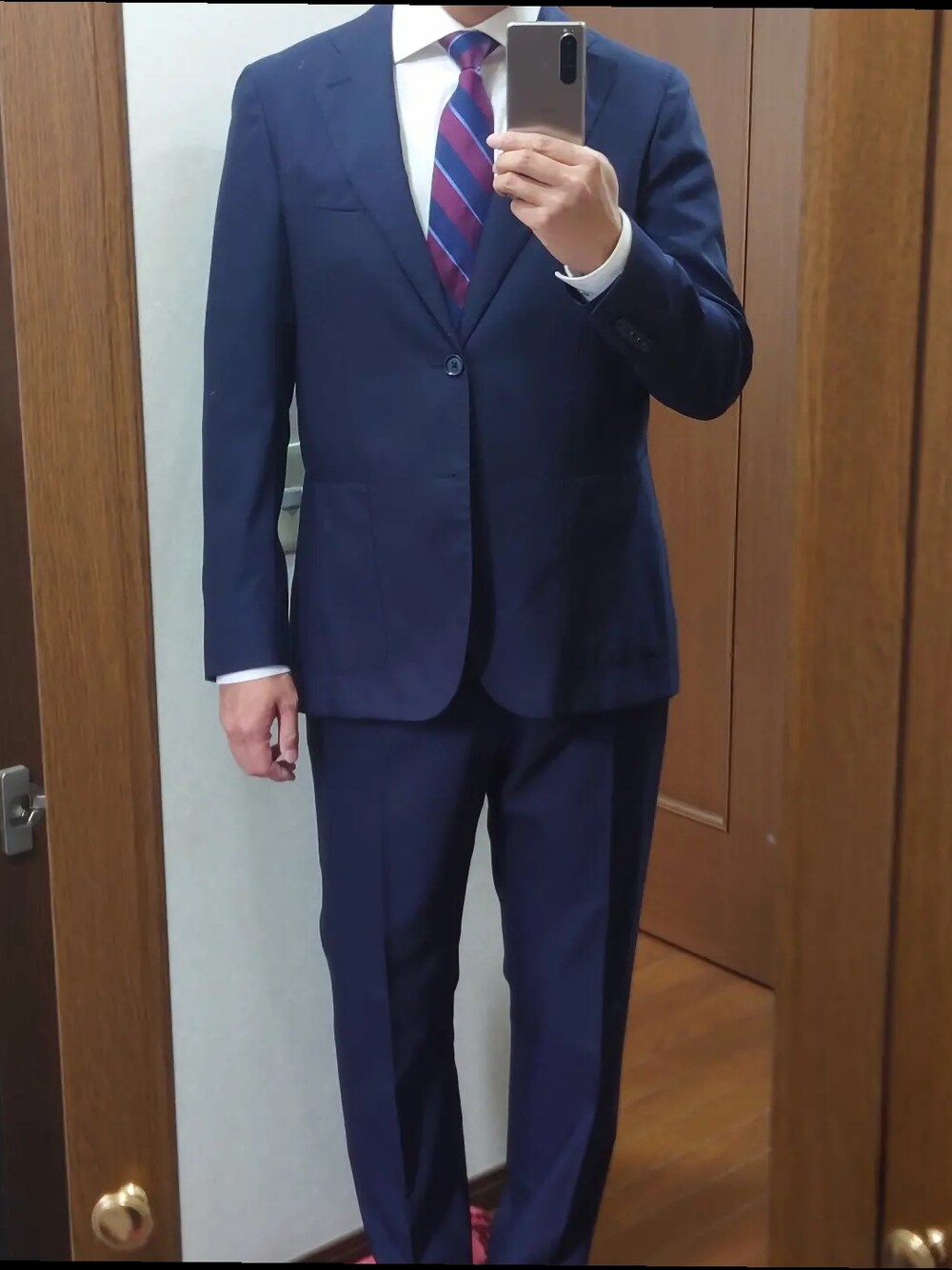 「今日のコーデ、コルネリアーニ、corneliani、スーツ」｜「CORNELIANIのアイテム（フォーマルスーツ/小物、ブルー系）」を使った、corneliani manさん（メンズ・178cm）の春コーディネートの1枚目の写真