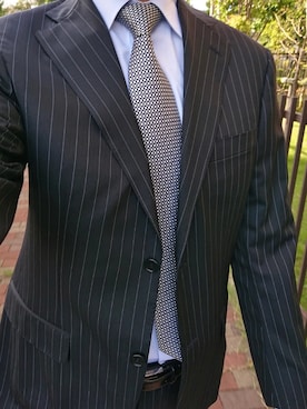 「CANALI（カナーリ）のアイテム」を使った、corneliani manさん（メンズ・178cm）の秋コーディネート