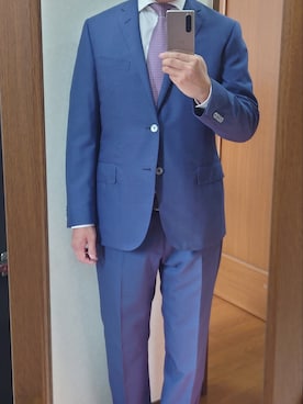 「コルネリアーニ」｜corneliani manさん（メンズ・178cm）の春コーディネート