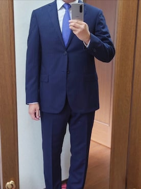 「コルネリアーニ」｜corneliani manさん（メンズ・178cm）の春コーディネート