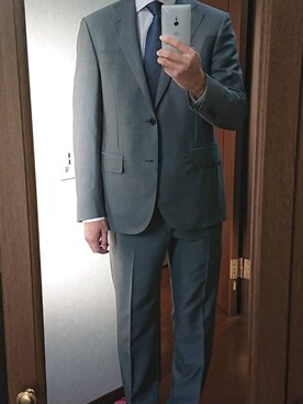 「コルネリアーニ」｜corneliani manさん（メンズ・178cm）の秋コーディネート