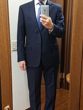 「コルネリアーニ」｜corneliani manさん（メンズ・178cm）の秋コーディネート