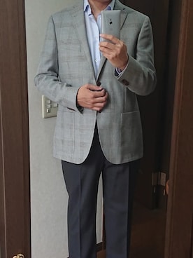 「コルネリアーニ」｜corneliani manさん（メンズ・178cm）の春コーディネート