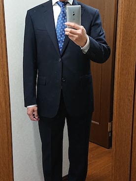 「コルネリアーニ」｜corneliani manさん（メンズ・178cm）の春コーディネート