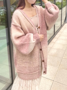 「Kastane（カスタネ）のカップ付きブラキャミ（キャミソール）」を使った、minamiさん（レディース・158cm）の秋コーディネート