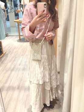 minamiさん（レディース・158cm）の夏コーディネート