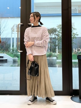 shinoさん（レディース・159cm）の春コーディネート