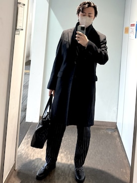 「アイテム（フォーマルスーツ/小物）」を使った、kulabass1989さん（メンズ・175cm）の冬コーディネート