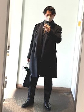 「スーツ」｜kulabass1989さん（メンズ・175cm）の冬コーディネート