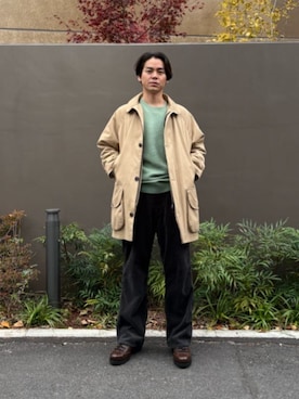 Y.ISHIIさん（メンズ・174cm）の冬コーディネート