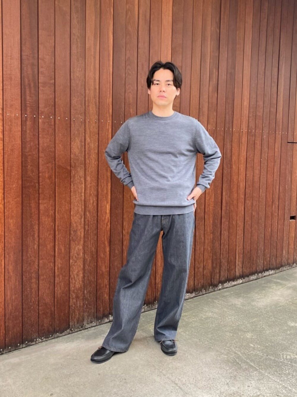 ユナイテッドアローズ シオタ スビン セルビッジ バギーデニム 「SLOW &」 UNITED ARROWS（ユナイテッドアローズ）の「シオタ スビン