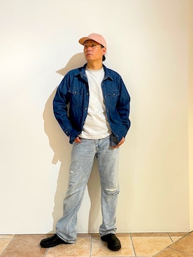 「arth」｜清野さん（メンズ・175cm）の秋コーディネート