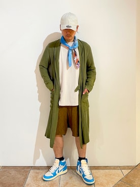 清野さん（メンズ・175cm）の夏コーディネート
